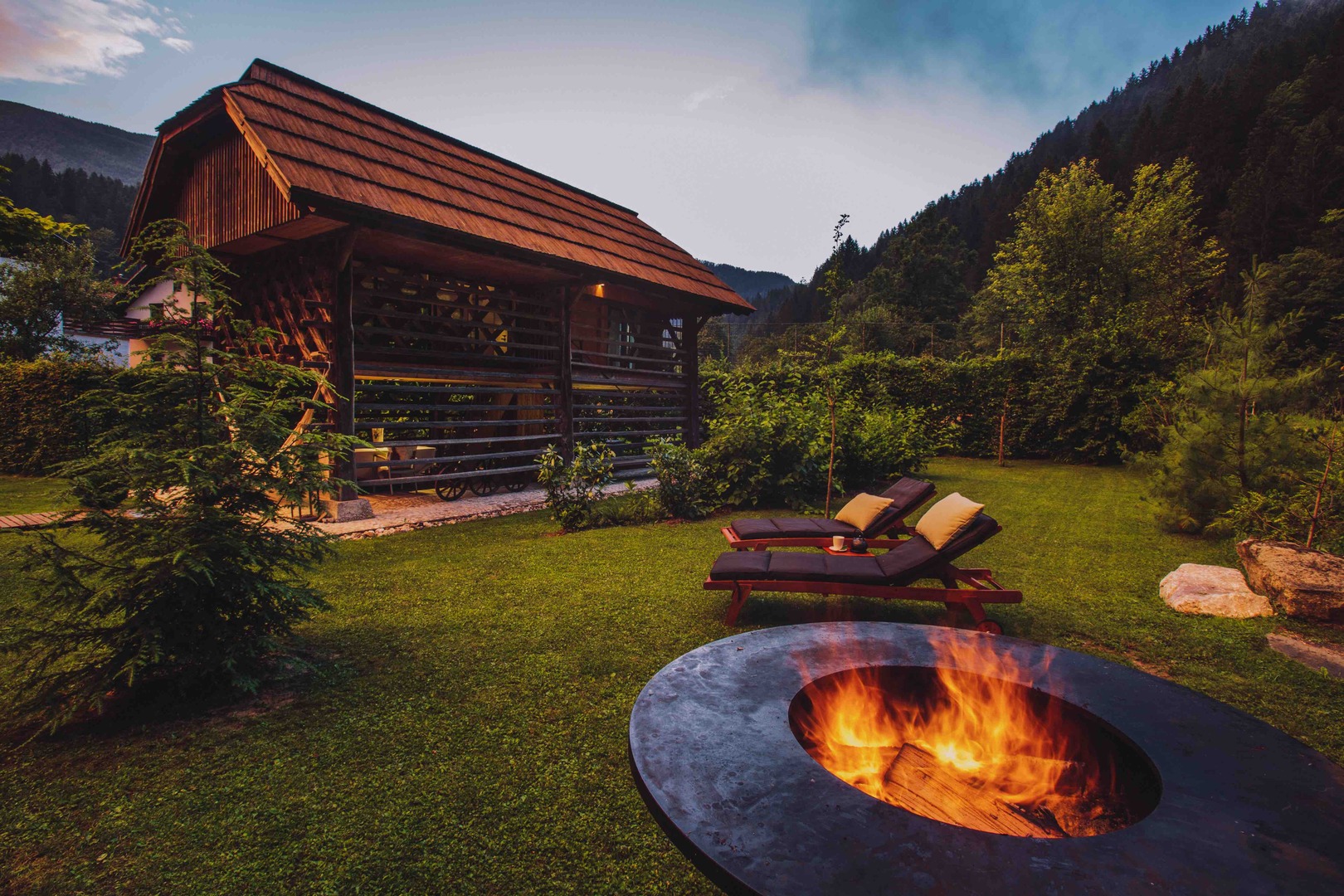 Entspannung in idyllischen Hotels