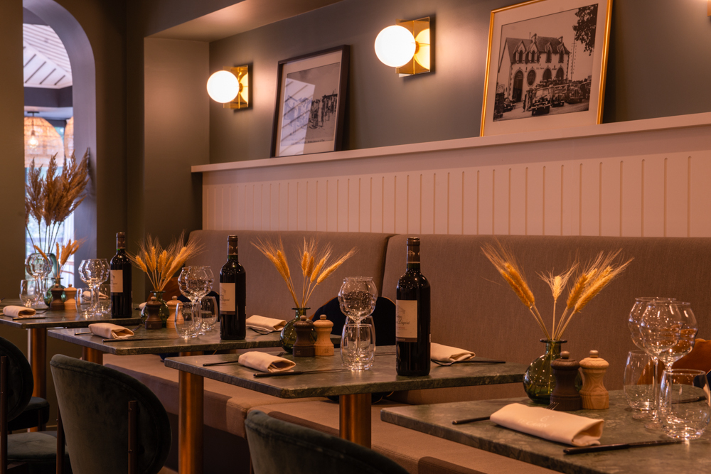 Das Restaurant Le Cairn im Le Celtique