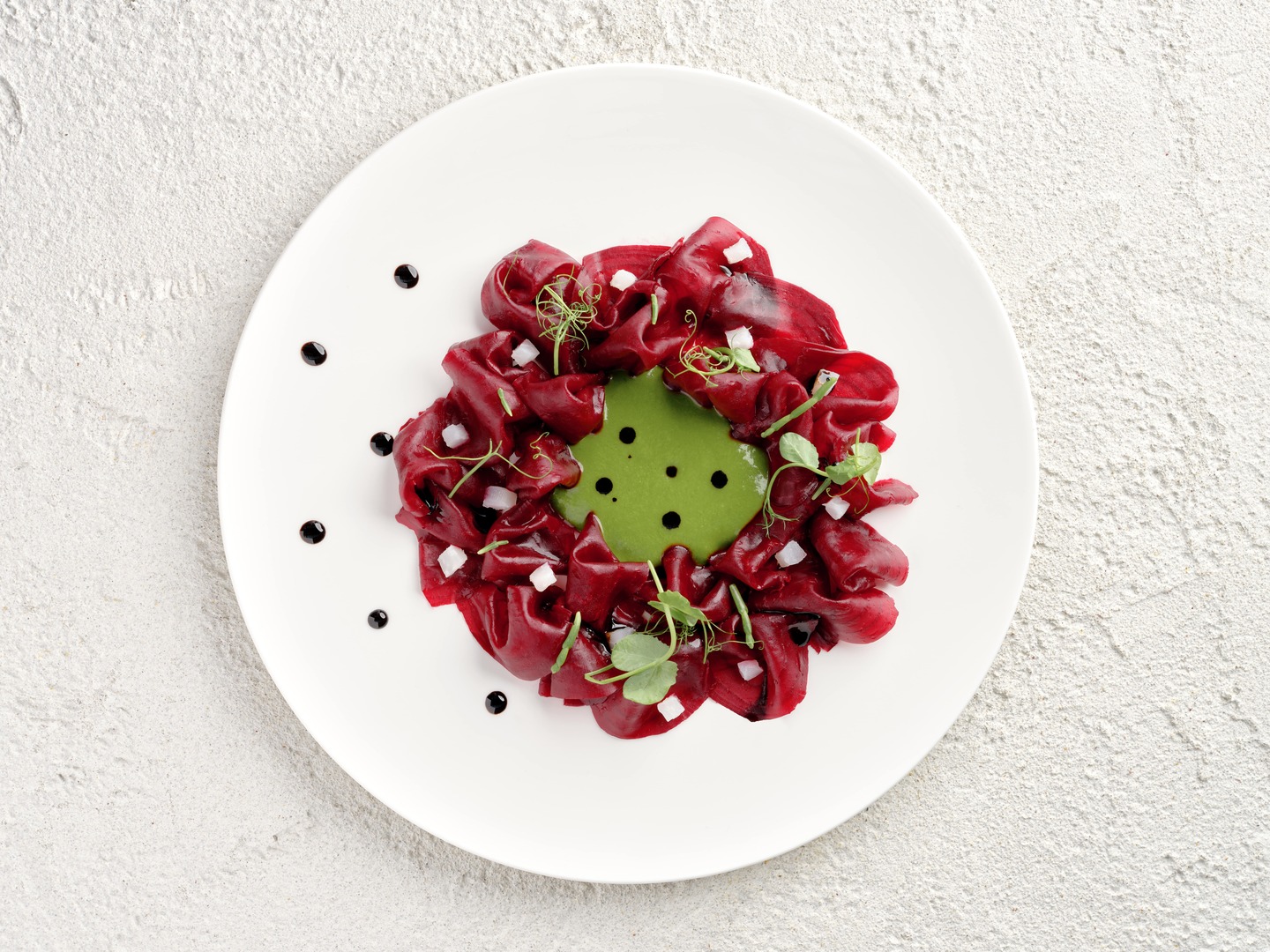 Vegetarisches Carpaccio
