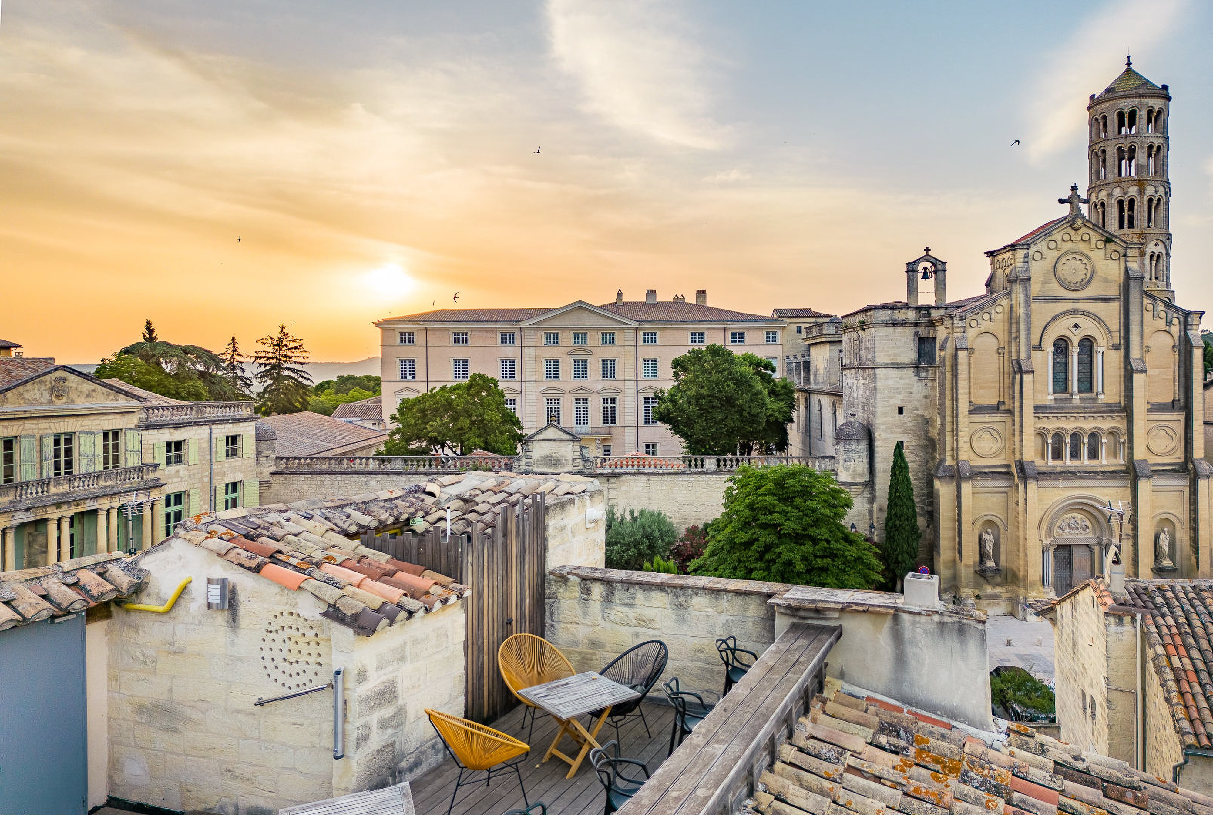 Hotel mit Aussicht Nimes