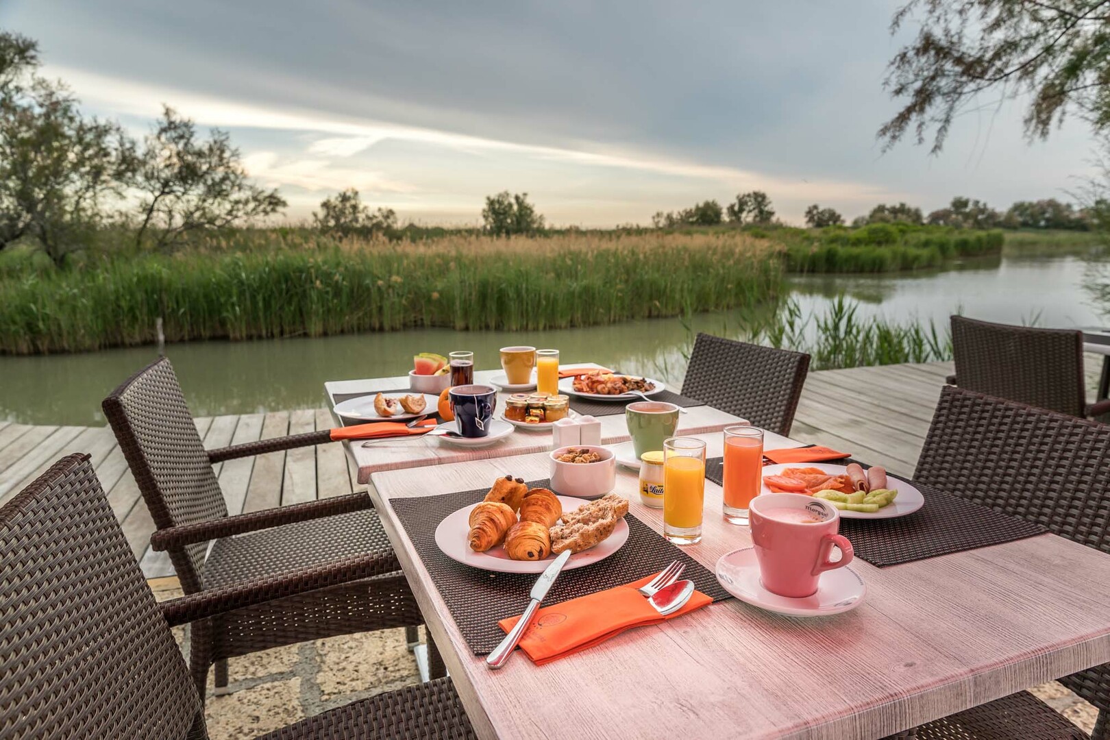 4 Sterne Frühstück in der  Camargue