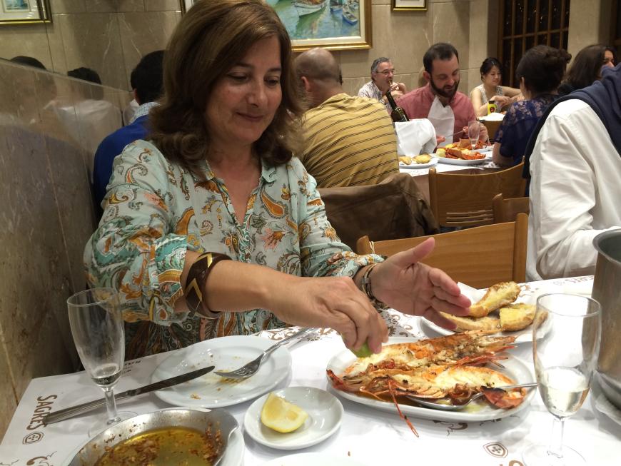 EAT PORTUGAL - IM RESTAURANT RAMIRO IN LISSABON