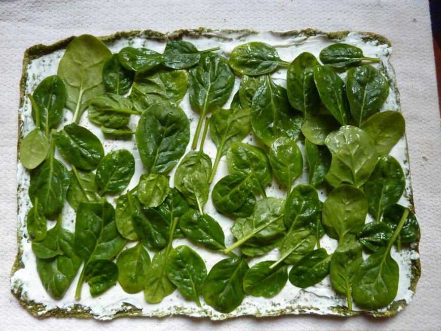 p1060469mc3a4rz.jpg Das beste Rezept: Blattspinatrolle mit Parmaschinken