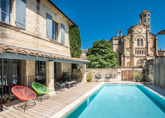 Hotel mit Pool Uzes Frankreich