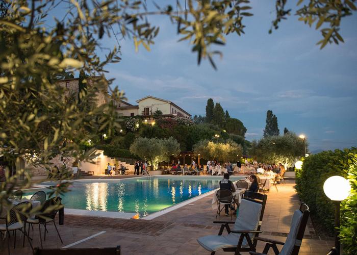 Urlaub in Umbrien mit Trüffeljagd und Feinschmecker Menü im Hotel Bramante in Italien