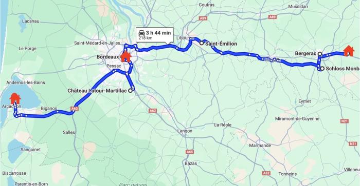 Südfrankreich Rundreise für Genießer Südfrankreich Rundreise für Genießer: Bordeaucx, Arcachon und Périgord