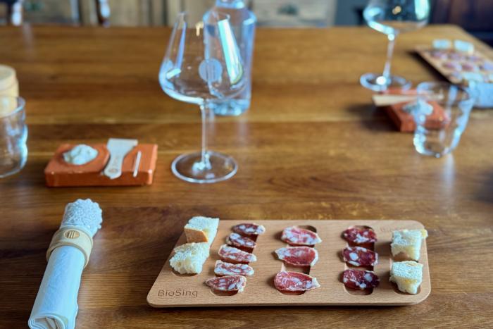 Salamiverkostung Slowenien Gourmets
