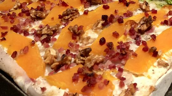 Kürbis Flammkuchen Rezept
