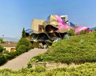 Weinreise Rioja. Besuch der Kellerei Marques de Riscal.