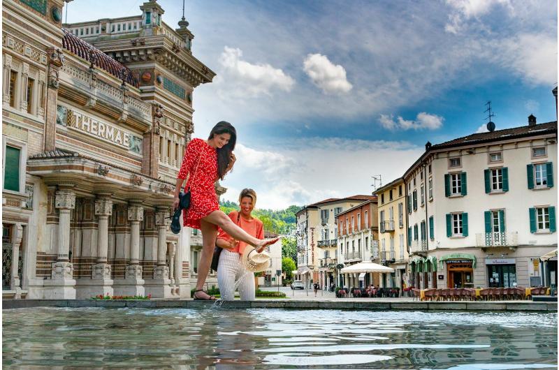 Historische Urlaubsort mit Genießerpaket im Grand Hotel Salsamaggiore in der Emilia Romagna, Italien