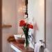 Badezimmer Beispiel im Castello di Granarola in den Marken