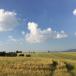Malerische Landschaft in der Toskana